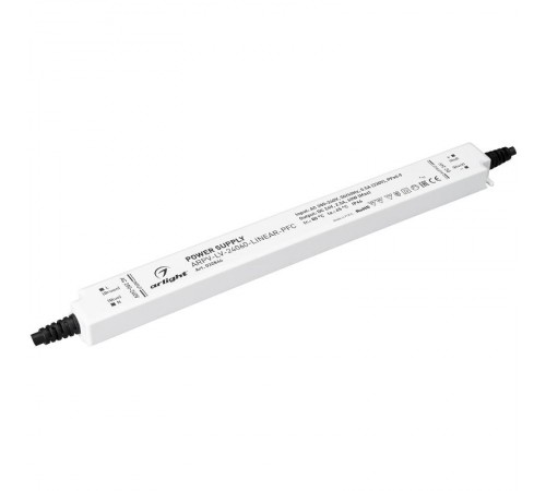 Блок питания ARPV-LV-24060-LINEAR-PFC (24V, 2.5A, 60W) (Arlight, IP66 Пластик, 3 года)  032844  Arlight