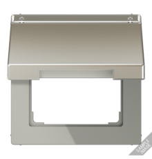 Крышка откидная с возвратной пружиной и полем для надписи 1215 мм AL2990NAKLD Jung