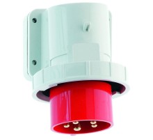 Вилка настенная 16А 5р(3р+N+PЕ) 400В 6h IP67 2483 I 2483-Bals I Bals