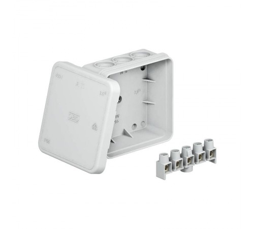 Коробка распределительная A11, 85x85x40 мм, с клеммой (A 11 5)  2000326  OBO Bettermann