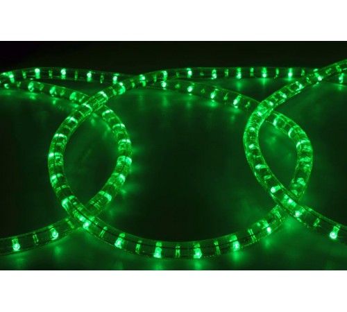 Дюралайт LED, постоянное свечение (2W) - зеленый, 30 LED/м, бухта 100м  121-124-6  NEON-NIGHT