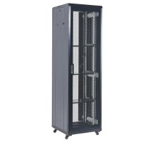 Напольный шкаф 19" 42U 6008002054 (ШxГxВ), RAL 9005  04-4266-232  REXANT