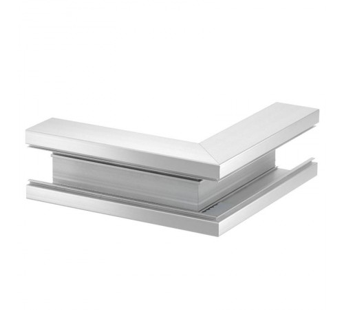 Наружный угол кабельного канала Rapid 80 90x130 мм (алюминий) (GA-SA90130EL)  6276913  OBO Bettermann