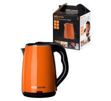 Электрический чайник "Ника", нержавеющая сталь / пластик, 1,8 л, 1800 Вт, оранжевый,  SQ4001-0010  TDM
