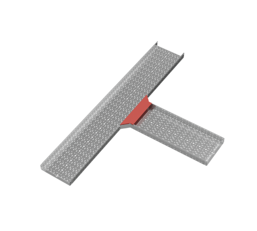 Крышка Т-ответвителя 500 мм "ПЛЮС" HD  KTUplus500 HD   КМ-профиль