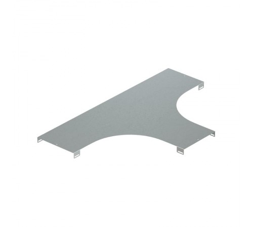 Крышка на Т-ответвитель, осн.200, R=300мм, цинк-ламельная в компл. с креп. эл. и соед. пластинами,  LK0203KZL  DKC