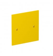 Накладка блока питания VH для монтажа устройств, 95x95 мм (желтый) (VH-P1)  6109842  OBO Bettermann