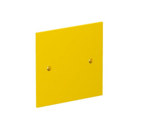 Накладка блока питания VH для монтажа устройств, 95x95 мм (желтый) (VH-P1)  6109842  OBO Bettermann