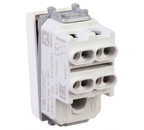 Инвертор (промежуточный переключатель) "Белое облако", "Avanti", 16A, 1 мод.  4400121  DKC