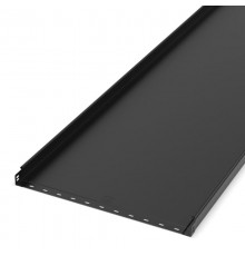 Лоток неперфорированный Стандарт 600х50х3000 (1,0 мм) RAL 9005 (6 м/уп)  PR16.9966  Промрукав