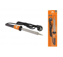 Паяльник ПЭК-84, 84 Вт, 230В, керамический ТЭН, долговечное жало с заземл., прорезин. ручка, Алмаз  SQ1025-0702  TDM