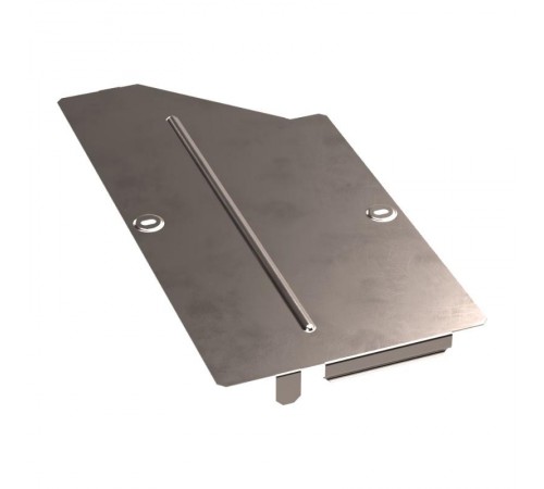 Крышка переходника правого Стандарт INOX (AISI 409) 400х300  PR16.5911  Промрукав