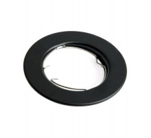 Светильник потолочный встраиваемый, DL10 MR16 50W G5.3 чёрный матовый  48464  FERON