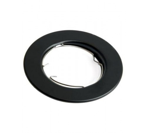 Светильник потолочный встраиваемый, DL10 MR16 50W G5.3 чёрный матовый  48464  FERON