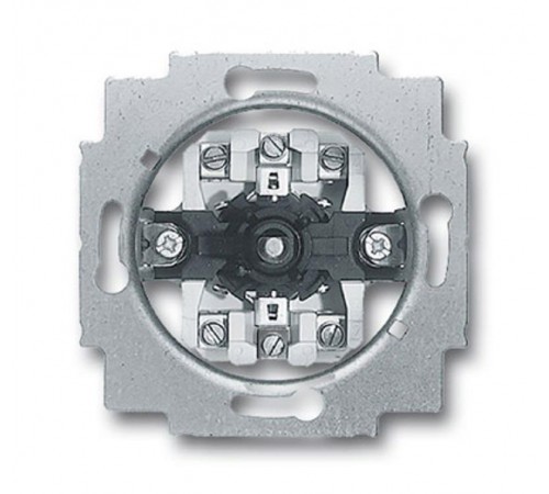 Механизм выключателя жалюзи 2-полюсной, для замка, без фиксации, 10А 250В  1101-0-0898   2CKA001101A0898  ABB