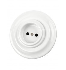 Розетка TV оконечная скрытой установки белая "Болонь"  SQ1820-0062  TDM