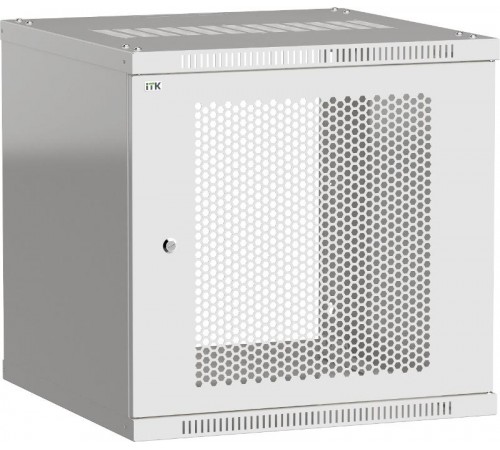 Шкаф LINEA WE 12U 600x650мм дверь перфорированная серый  LWE3-12U67-PF  ITK