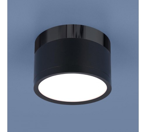 Светильник встраиваемый DLR029 10W 4200K черный матовый/черный хром  a040667  Elektrostandard