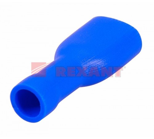 Клемма плоская полностью изолированная гнездо 6.6 мм 1.5-2.5 мм (РППи-м 2.5-(6.3))  08-0632  REXANT