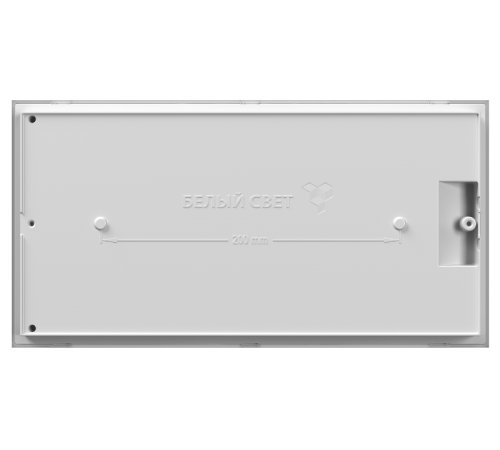 Указатель аварийный светодиодный IDON BS-7813-10x0,3 LED 3ч постоянный накладной/встраиваемый IP65  a14773  Белый свет