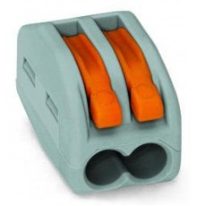 Клемма универсальная 2-проводная 0.08 - 2.5 (4)мм.кв.  222-412  WAGO