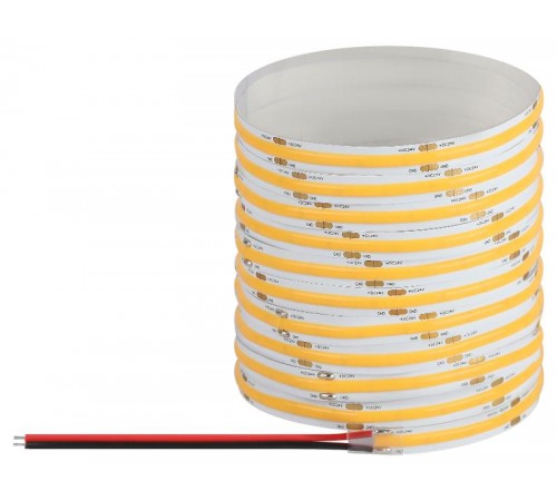 Лента светодиодная  LRCOB-504-8 14W/m 8mm 24V 4000K 3 года гар белая 5 м  Б0068155  ЭРА