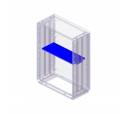 Полка металлическая для шкафов Conchiglia Ш=685 мм, Г=460 мм  095777579  DKC