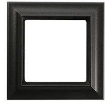 Рамка 1-пост; Eco Profi  Standart; термопласт; черный матовый  EPS481SWM  Jung