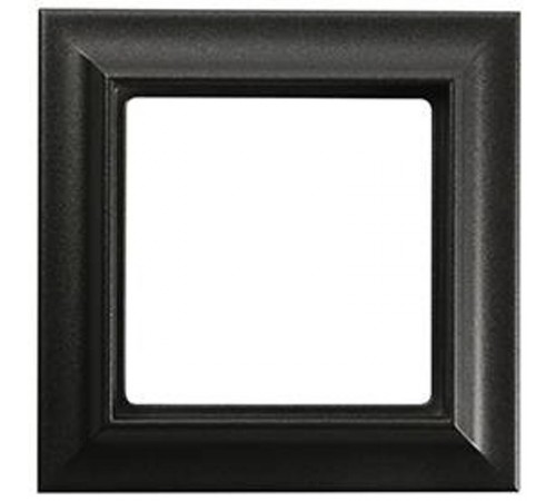 Рамка 1-пост; Eco Profi  Standart; термопласт; черный матовый  EPS481SWM  Jung