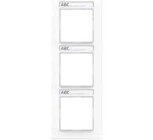 Рамка 3-кратная AC583BFNAWW Jung