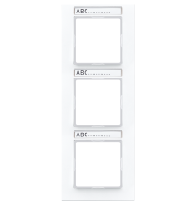 Рамка 3-кратная AC583BFNAWW Jung