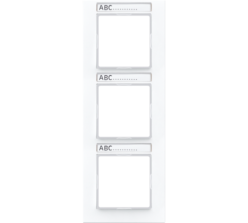 Рамка 3-кратная AC583BFNAWW Jung