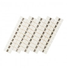 Маркеры для JXB-ST 6 с нумерацией 100-150 (100 шт.) EKF PROxima  zb-st-6-100-150  EKF