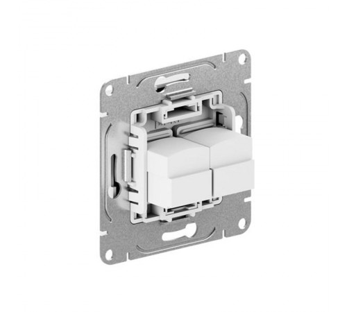 Механизм розетки RJ45 - 2шт, (cat5), шампань Эпика  UP1-SOC-2RJ45-5 EKF