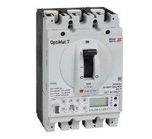 Выключатель автоматический с блоком защиты от токов утечки OptiMat T400L-RCA ETA 400A 4P  356990  КЭАЗ