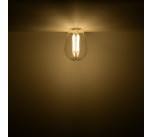 Лампа светодиодная Basic Filament ST45 4,5W 470lm 2700К Е14 LED 1/10/50  1141115  Gauss
