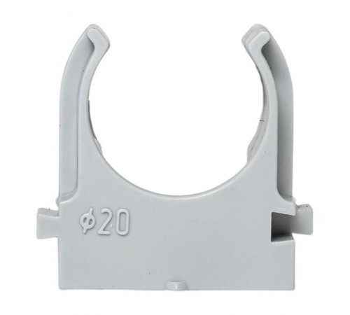 Крепеж-клипса для монтажного пистолета d20 мм (100 шт) серая derjp-z-20EKF