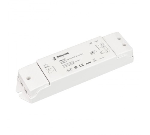 INTELLIGENT ARLIGHT Диммер SMART-PWM-102-72-CDW-PD-SUF (12-36V, 2x5A, TUYA Wi-Fi, 2.4G) (IARL, IP20 Пластик, 5 лет)  037422  Arlight