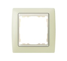 Simon 82 Рамка декоративная, 1 пост, S82, слоновая кость-слоновая кость  82710-31  Simon