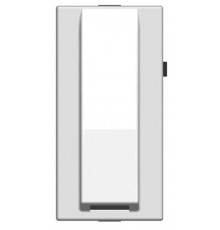 ABB Zenit Серебряный Вывод кабеля (1 мод)  N2107 PL   2CLA210700N1301  ABB