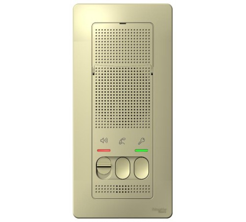 Blanca Бежевый О/У Переговорное устройство (Домофон), настен.монтаж, 4,5В  BLNDA000017  SE