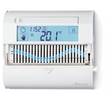 Комнатный цифровой термостат "Touch slide" с суточным таймером; сенсорный экран; питание 3В DС; 1СО 5А; монтаж на стену  1C6190030101PAS  Finder