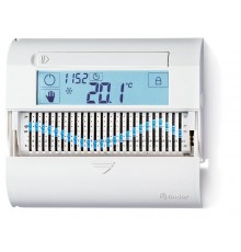 Комнатный цифровой термостат "Touch slide" с суточным таймером; сенсорный экран; питание 3В DС; 1СО 5А; монтаж на стену  1C6190030101  Finder