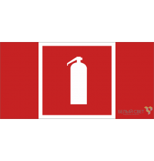 Знак безопасности BL-2010B.F04"Огнетушитель"  a19497  Белый Свет