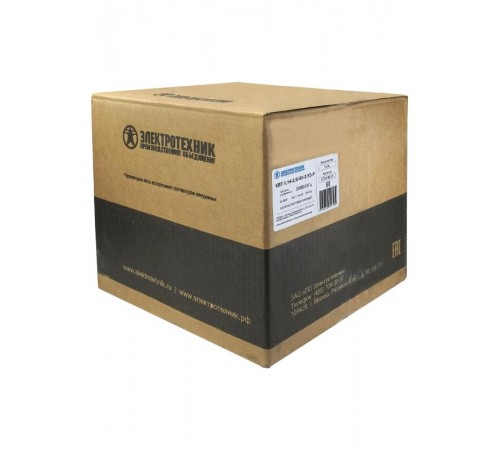 КВТ-1,14-2,5/ 80-3 У3-Р, трёхполюсный, 380В, 1з+2р, нереверсивный, с реле РТТ325 68-92А, IP00, контактор вакуумный (ЭТ)  ET011618  Электротехник