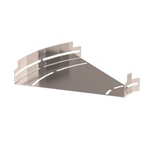 Угол горизонтальный изменяемый 0-45 градусов Стандарт INOX (AISI 409) 300х50  PR16.3653  Промрукав