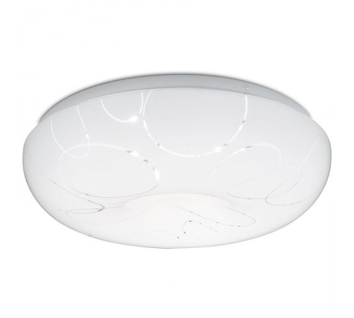 Светильник светодиодный декоративный бытовой AL739 тарелка 12W 4000K белый  41237  Feron