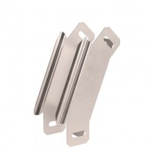 Угол вертикальный внешний 90 градусов Стандарт INOX (AISI 409) 50х50  PR16.3047  Промрукав