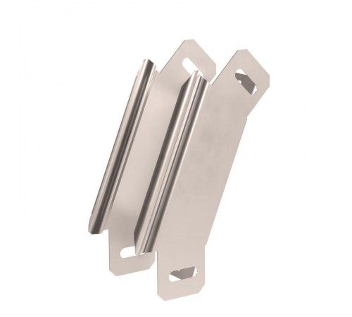 Угол вертикальный внешний 90 градусов Стандарт INOX (AISI 409) 50х50  PR16.3047  Промрукав