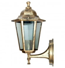 Светильник садово-парковый 6101 60W 230V E27 170*200*320мм черное золото  11125  FERON